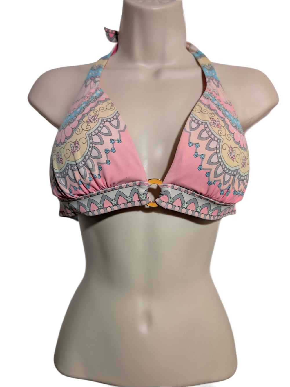 Victoria's Secret | Halter Bikini Top with Center Ring